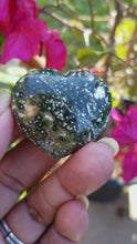 Load and play video in Gallery viewer, Mini Ocean Jasper Hearts (Lot 2)
