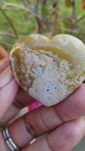 Load and play video in Gallery viewer, Mini Ocean Jasper Hearts (Lot 1)
