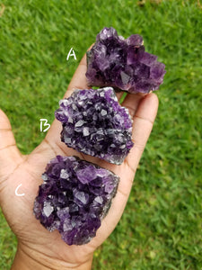 Uruguayan Dark "Grape Jelly" Amethyst Clusters