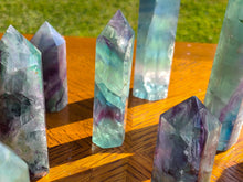 Load image into Gallery viewer, Dreamy &amp; Magical Fluorite Towers
