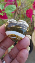 Load and play video in Gallery viewer, Mini Ocean Jasper Hearts (Lot 1)
