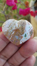 Load and play video in Gallery viewer, Mini Ocean Jasper Hearts (Lot 1)
