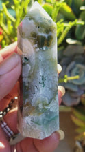 Load and play video in Gallery viewer, Moss Agate Points (Lot 1)
