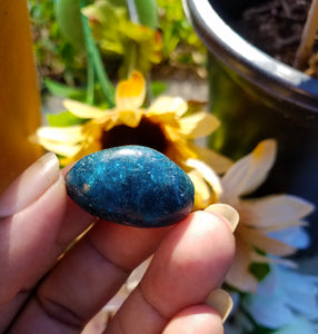 Blue Apatite Tumbles