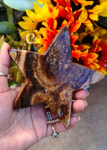 Chocolate Calcite Stars (Lot 1)