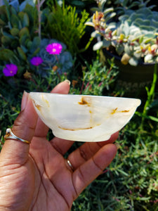 Multicolored Green Onyx Bowls.