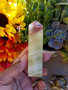 Enchanting Green Onyx Obelisks