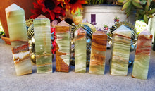 Load image into Gallery viewer, Enchanting Green Onyx Obelisks
