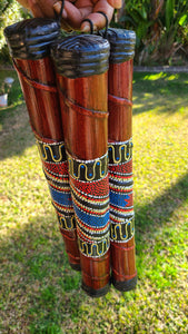 Handmade Bamboo Indonesian Rainsticks