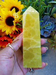 Juicy Pineapple Calcite Towers