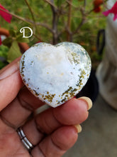 Load image into Gallery viewer, Mini Ocean Jasper Hearts (Lot 4)
