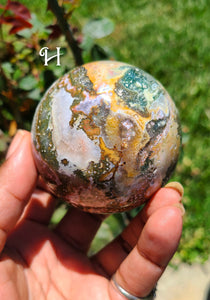 Amazing Ocean Jasper Spheres