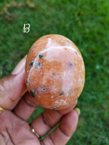 Orchid Calcite Palm Stones