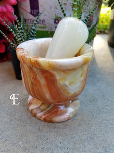 Pakistan Onyx Mortar & Pestles