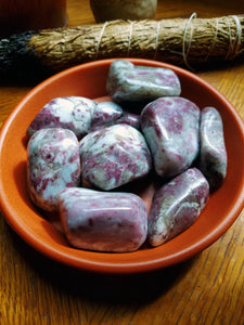 Large Pink-Red Tourmaline Tumbles