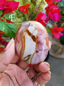 Polychrome Jasper Palm Stones