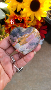 Beautiful Rhodonite Hearts