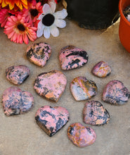 Load image into Gallery viewer, Beautiful Rhodonite Hearts
