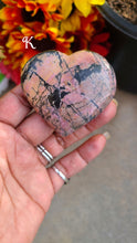 Load image into Gallery viewer, Beautiful Rhodonite Hearts
