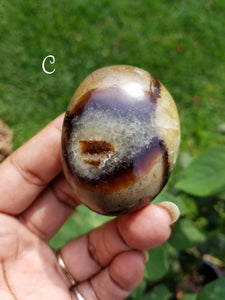 Septarian "Dragon Egg" Palm Stones