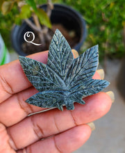 Load image into Gallery viewer, Sycamore Crystal Leaf Carvings
