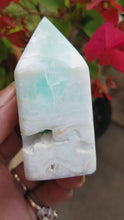 Load and play video in Gallery viewer, Heavenly Caribbean Blue Calcite Towers (LOT 1)
