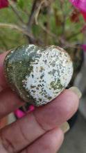 Load and play video in Gallery viewer, Mini Ocean Jasper Hearts (Lot 3)
