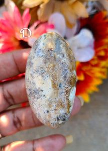 Dendritic Opal Palm Stones