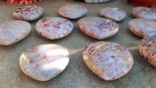 Load image into Gallery viewer, Awesome Strawberry Pegmatite Hearts (Lot 1)
